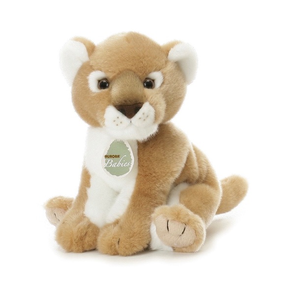 Aurora Plush 12" Babies Lion Cub toys - Picture 1 of 5